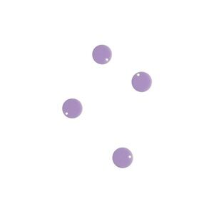 Purple Round Circle Acrylic Charms Cute DIY Jewelry Earrings Necklace Bracelet